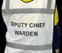 Proactive Group Australia - Warden Vest - White Deputy Chief Warden