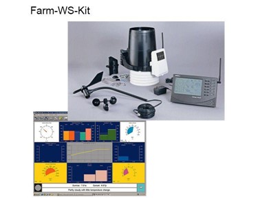 Farm Weather Station Kit including Vantage Pro 2 and Internet Software