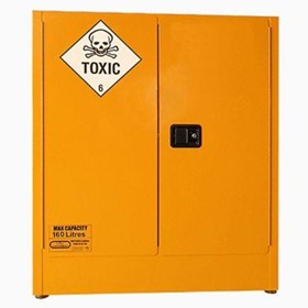 Toxic Substance Storage Cabinet | 160 Litre 2-Door BCTSS160L