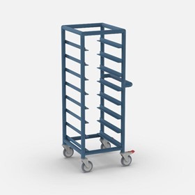 Meal Delivery Trolley | Food Service Single Bay 7 x Tray