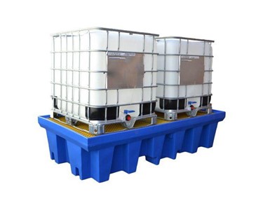 Safetek Get Protected - Poly IBC Spill Containment Pallet (Double) - 2000L