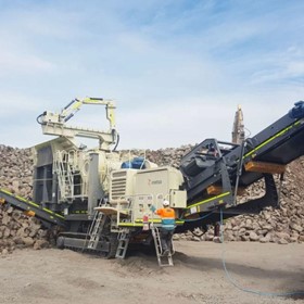 Hybrid Mobile Jaw Crusher | LT130E
