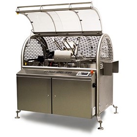 Food Tray Sleeving Machine | Schut Systems | ASM60