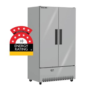 Upright Refrigerator | 2 Door Low Energy Block Door Fridge | HPM850SS