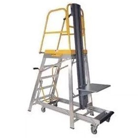 WinchTruk Order Picker Ladder - By R.J. Cox Engineering