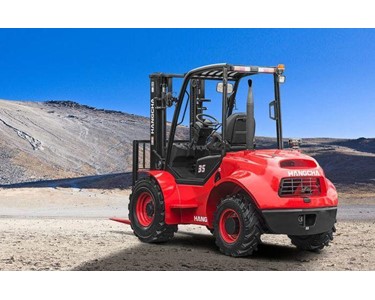 Hangcha - 3.5ton Rough Terrain Forklift