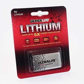 Long Lasting 9V Lithium Batteries