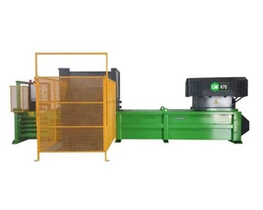 Cardboard and Plastic Horizontal Baler | H70 