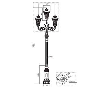 Street Light | DHB-1007 | Kasesware Lighting