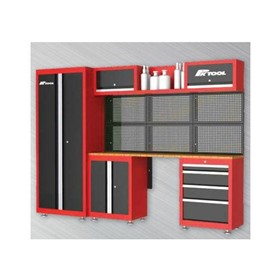PK Tools 13pc Garage Storage Cabinet Set