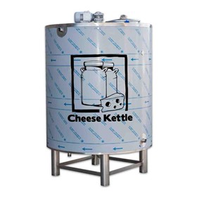 Cheese Processing Machine | 400 Ltr Stainless Steel Milk Tank