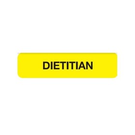Professional Chart Labels | Dietitian