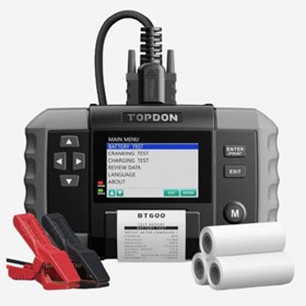 BT600 Battery Tester with Printer 12/24V