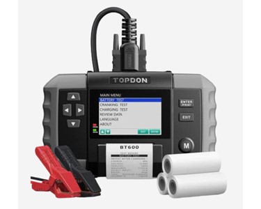 BT600 Battery Tester with Printer 12/24V