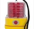 Peterson - Red LED Strobe Beacon. Battery Operated. Magnet Mount. 740R