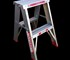 Indalex - Industrial Aluminium Double Sided Step Ladder | Tradesman