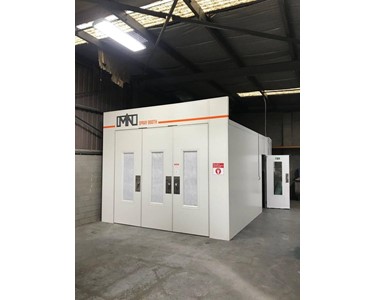 MN Spraybooths - Automotive Spray Booth | End Draft