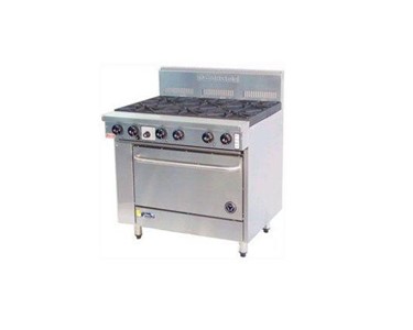 MEC Food Machinery - Gas Burner Oven | 4, 6, 8 Burner Cooktop