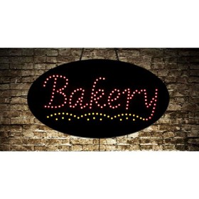 Animated Bakery LED Sign