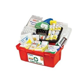 National Workplace First Aid Kit-Portable Hard Case