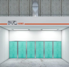 Open Face Spray Booth Series 4