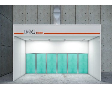 MN Spraybooths - Open Face Spray Booth Series 4