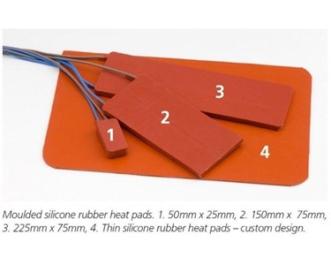 Robust heat pads for localised heating