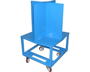 Paper Stack Trolley Powdercoated