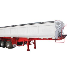 Side Tipper Trailer 9.75m (With Hydraulic Lid)