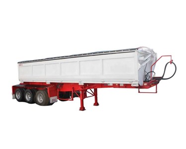 Side Tipper Trailer 9.75m (With Hydraulic Lid)
