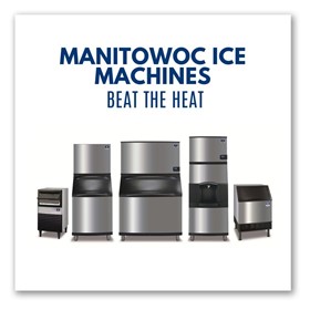 Beat the Heat this Summer with Manitowoc Ice Machines from Baker Refrigeration