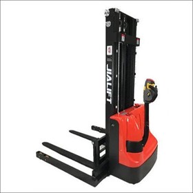 Fully Electric Stacker Straddle Leg 3500mm Lift Height