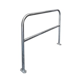 Double Rail U-Bollards - Galvanised