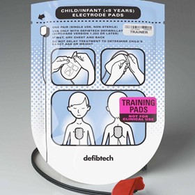 AED Paediatric Training Pad Package (1 Set) | Defibtech Lifeline