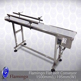 Flat Belt Conveyor Narrow | EFCF-195-1500