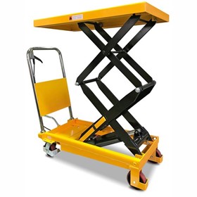 Mobile Double Scissor Lift Trolley | Castors & Industrial | SLM350