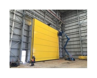 Large Roller Doors for Warehouses, Hangars, Shipyards and Mining Sites
