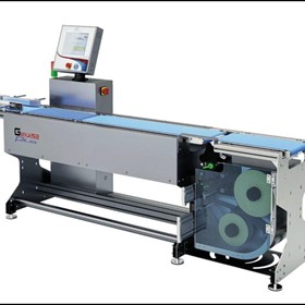 Weigh price labelling machine, Product labelling, label applicator