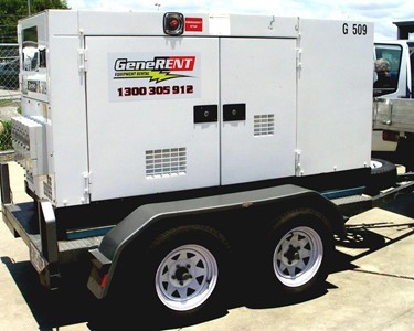 Trailer-Mounted Generator Hire