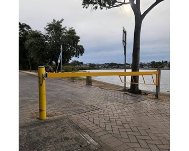 Heavy Duty Industrial Swing Gate - Manual (Yellow)