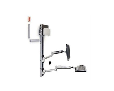 Ergotron - Monitor Mount  | LX Sit-Stand Wall System 