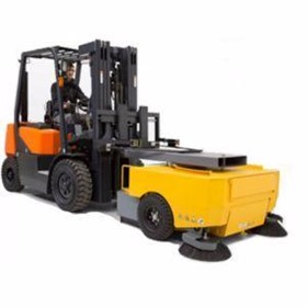 Forklift Sweeper Attachment