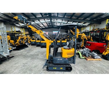 MXG - Diesel Mini Excavator XE10S Koop diesel with Swing Boom,ram at back