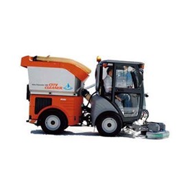 City Outdoor Scrubber Ride-On Sweeper - Citymaster 1200