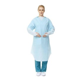 Surgical Gown | Impervious Thumbs Up Regular Blue C75