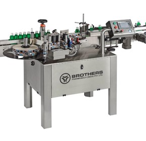 Used Wrap Around Labelling Machine for Round Bottles