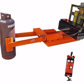 Gas Cylinder Forklift Grab Clamp Attachment