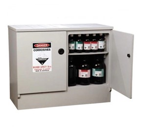 Corrosive Storage Cabinet 100% Poly - 100 Ltr Corrosive Storage Cabinet 100% Poly - 100 Ltr