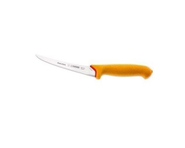 Boning Knife, 15cm, stiff, Giesser Primeline – Yellow Handle