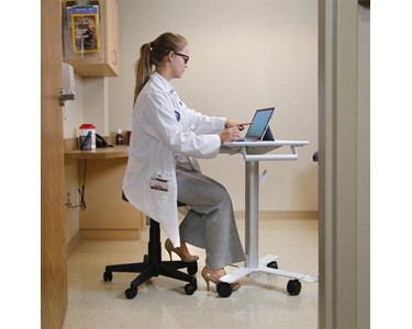 Ergotron - Medical Computer Cart | StyleView® S-Tablet Cart, SV10